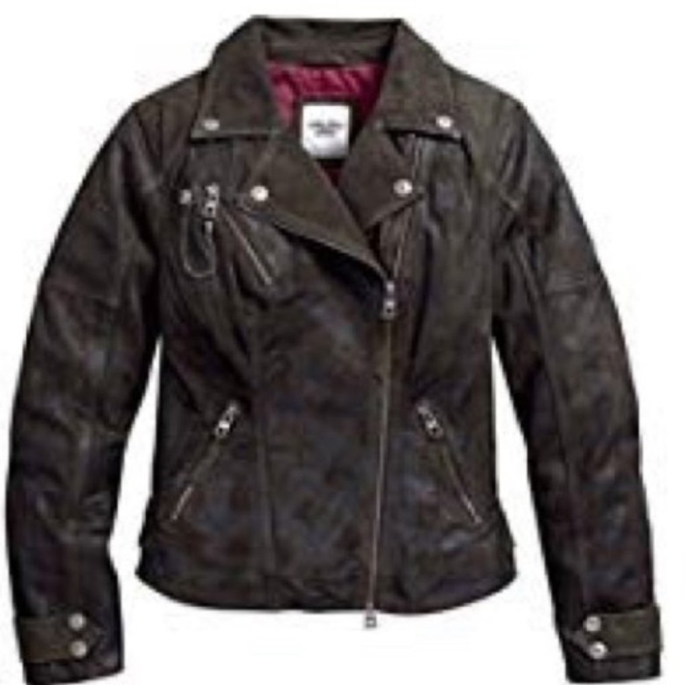 HOST PICK Harley-Davidson Ride Wear Premium Goatskin Rockabilly Plus Size